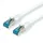 Value Patchkabel Cat.6A (Class EA) S/FTP (PiMF), LSOH, weiß 0,5 m
