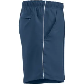 New Wave Clique Hollis Shorts - dunkelblau/weiss XS