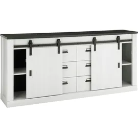 Home Affaire Sherwood 201 x 91 x 43 cm Weiß