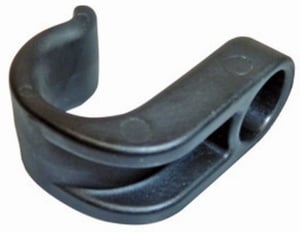 UNGER nLite® Schlauch-Clips, Ersatzteil für wasserführende Stangen, 1 Packung = 10 Schlauch-Clips