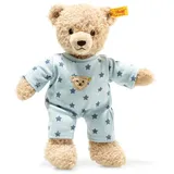 Steiff Teddy and Me Junge Baby mit Schlafanzug 25 cm blau