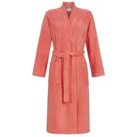 Ringella Unisex-Bademantel mit Bindegürtel aus Frottee, Baumwolle, Kimonokragen, Bindegürtel, Frotteemantel mit Bindegürtel "UNISEX" rosa XL