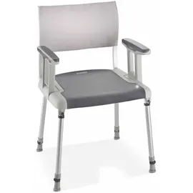 Invacare Aquatec Sorrento Duschstuhl mit Armlehnen weiß