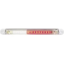 SECORÜT Rückleuchte 12 V, 24 V Rot/Weiß