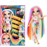 mga entertainment (netherlands) b.v Rainbow High Hair Chalk & Style Doll Amaya - 28 cm Puppe in Regenbogenfarben, Auswaschbare Haarkreide, Färben, Stylen, Spielen, Ausspülen & Wiederholen, für Kinder von 4 bis 12 Jahre