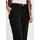 bonprix Anzughose BONPRIX "Anzugshose", Damen, Gr. 42, K-Gr, schwarz (schwarz (länge: kurz)), Obermaterial: 76% Polyester, Viskose, 2% Elasthan, slim fit, Hosen Anzughose, aus Polyester, Viskose und Elasthan, schmale Passform