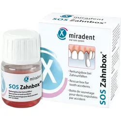 MIRADENT Zahnrettungsbox SOS Zahnbox 1 St Lösung