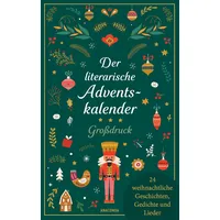 Anaconda Der literarische Adventskalender. Großdruck. 24 weihnachtliche Geschichten, Gedichte