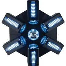 Showtec Typhoon 640 6x RGBW LED Spiegelkugel-Lichteffekt