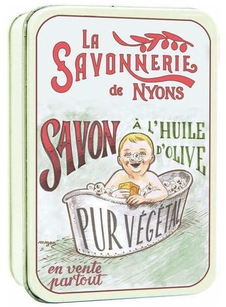 La Savonnerie de Nyons - Metallbox mit Seife Babywanne 275 g