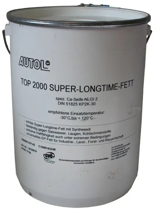 Autol TOP 2000 Longtime Fett - 5 Kg Eimer