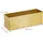 Relaxdays Blumenkasten 40 x 13,5 x 12,5 cm Gold