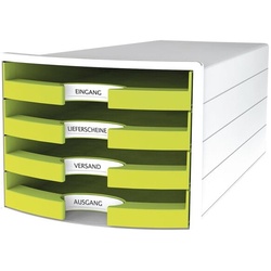HAN Schubladenbox »IMPULS« DIN A4/C4 gelb, 28x23.5x36.7 cm