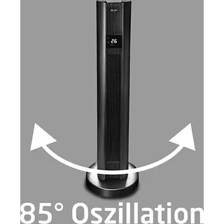 KOENIC KFH 20222 B Turm-Heizlüfter mit Luftbefeuchter (2000 Watt)