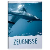 Itenga Zeugnismappemit Motiv DIN A4 Dokumentenmappe Zeugnisse - für