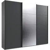 WIMEX »Mugano, Made in Germany, Lieferung bis in Deine Etage und Stellort« wähle Deine Ausstattung: Basic oder Premium!, 3 Schwebetüren, große Größen, mit oder ohne Spiegel, Metallgriffe