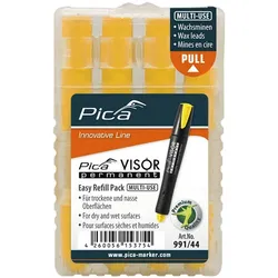 Pica Refills Visor Permanent Marker wasserfeste Markierung  gelb 991/44