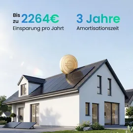 Anker Balkonkraftwerk monokristallin 2500 W inkl. Wechselrichter