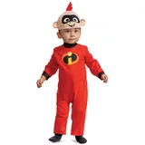 Disney Offizielles Jack die Unglaublichen Kostüm Kinder, Incredibles Kostüm Kinder, die Unglaublichen Kostüm Kinder, The Incredibles Kostüm (6-12 Monate)