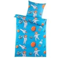 Hti-Living HTI-Living, Kinderbettwäsche, Mikrofaser Kinder Bettwäsche 2-teilig 80x80 135x20
