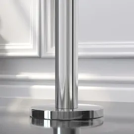 GGM Möbel Bistrotisch Ø 60 x 75 cm Schwarz Marmor/Edelstahl