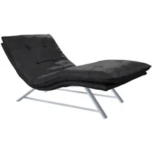 W.Schillig Relaxliege daily dreams Polyester 95 x 91 x 170 cm grau mit Kissen