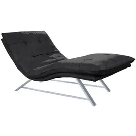 W.Schillig Relaxliege daily dreams Polyester 95 x 91 x 170 cm grau mit Kissen