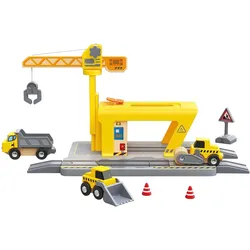 Hape Eisenbahn-Kran