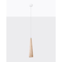 Sollux Lighting Hängeleuchte SULA 1 Naturholz