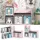 Vicco Kinderregal Luigi 107,2 x 88,6 cm rosa mit 2 Faltboxen grau