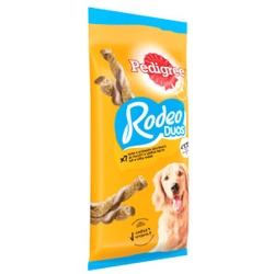 Pedigree Rodeo Duos mit Huhn und Speck-Geschmack Hundesnack (123 g) 5 x 123 g