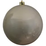 Christmas Decorations Kaemingk Weihnachtsbaumkugeln Bruchfest 20 cm 1 Stueck Perle