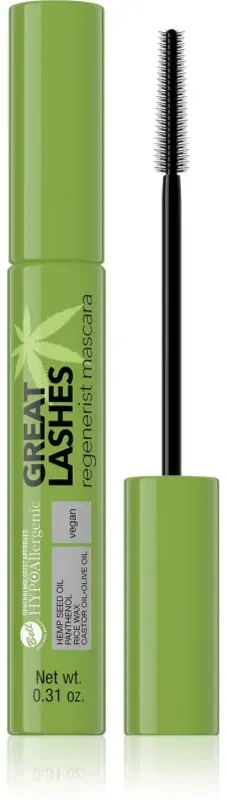 Bell Hypoallergenic Volumen-Mascara für geschwungene Wimpern 9 g