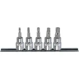 KS Tools 3/8" CHROMEplus Bit-Stecknuss-Satz XZN 5-tlg.