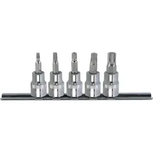 KS Tools 3/8" CHROMEplus Bit-Stecknuss-Satz XZN 5-tlg.