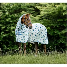 Horseware Ireland Fliegendecke Amigo Bug Rug Plus 130 cm Blau/Silber/Khaki