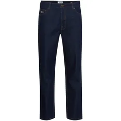 Bequeme Jeans SOLID "Bequeme Jeans SDHoff", Herren, Gr. 31, Länge 34, blau (dunkelblau denim), Jeans, Obermaterial: 100% Baumwolle CO., unifarben, casual, gerade, unten schmal, Hosen