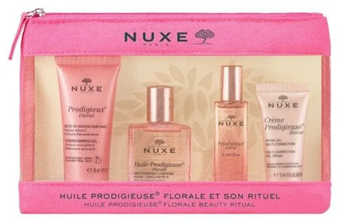 Nuxe HUILE PRODIGIEUSE FLORALE Travel Kit (4 )