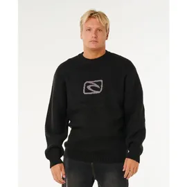 Rip Curl Inner Visions Knit Crew Schwarz L