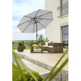 Schneider Adria Ø 300 cm Silbergrau