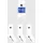 Champion Sportsocken CHAMPION "3 Pack Crew Socks", Mädchen, Gr. 27-30, wht, wht, wht, ns, Obermaterial: 70% Baumwolle, 28% Polyester, 2% Elasthan, Socken Sportsocken, für Kinder, dreiteiliges Set, aus Baumwolle, Polyester und Elasthan