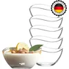 LAV Müslischale LAV Vorspeise 310ml Schalen Dessertschale Glasschalen Gläser, Glas, (6-tlg)