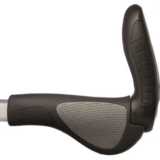Ergon GP4 Griff Fahrradgriff schwarz grau S