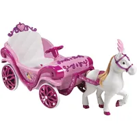 HUFFY Princess-Kutsche Elektro-Kinderauto 7.2v rosa (Huffy)