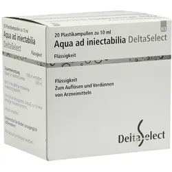 AQUA AD Iniectabilia Plastik 20X10 ml