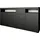 borchardt Möbel Highboard Kapstadt 200 x 93 x 35 cm Schwarz