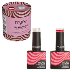 Mylee Gel-Nagellack Rockin' Around Collection - Stocking Filler Duo TV Specials 20 ml Dunkelrot 