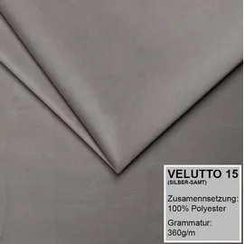 A&J MöbelLand VERONA 140 x 200 cm Dunkelgrau
