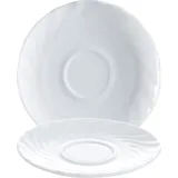 ARCOROC 6 ARCOROC Untertassen Trianon White weiß 14,5 cm