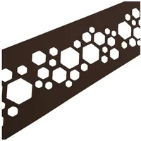 zaun|zu® Sichtschutzstreifen 2,55 m Braun